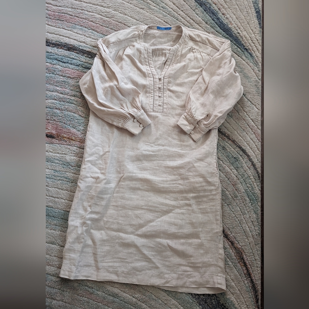 J. McLaughlin linen dress size S